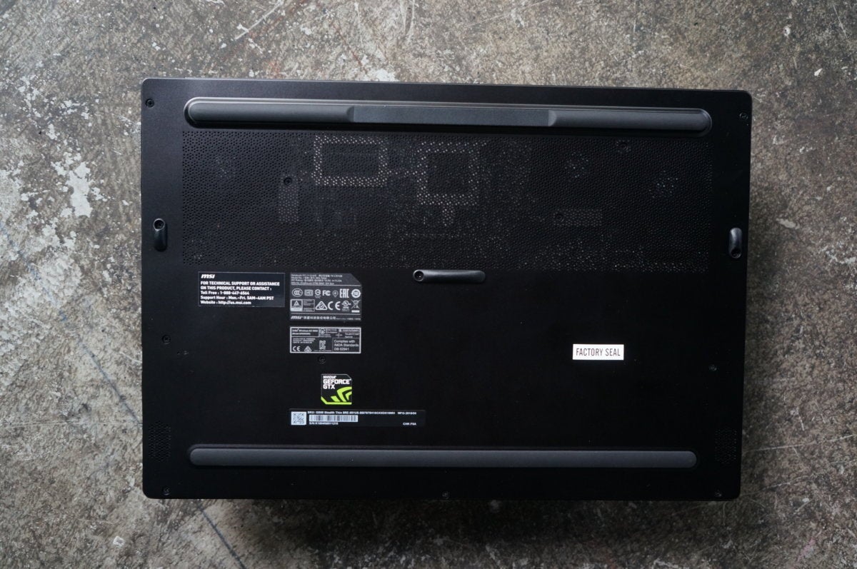 MSI GS65 Stealth Thin