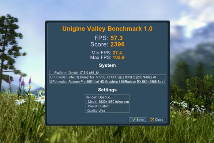 Razer Core X benchmark
