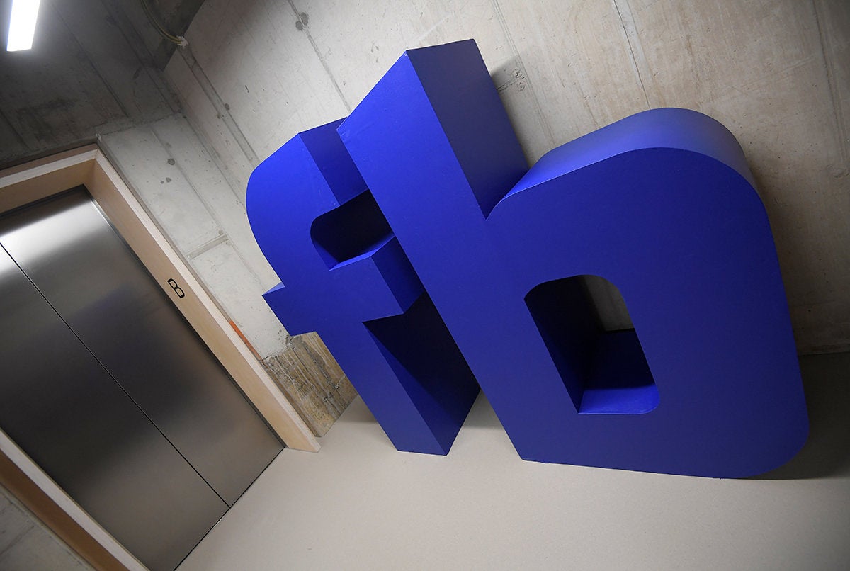 facebook hallway london headquarters reuters toby melville rtx3l5uy