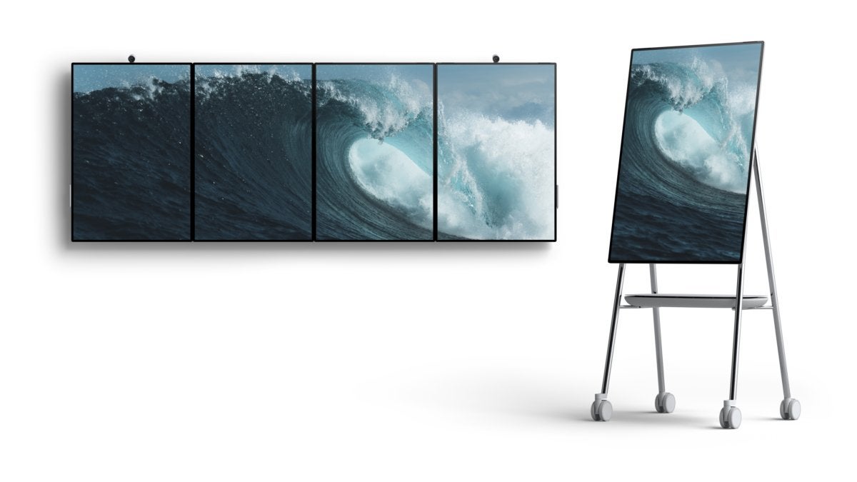 Microsoft's Surface Hub 2 is a Teams-powered giant tablet that creates