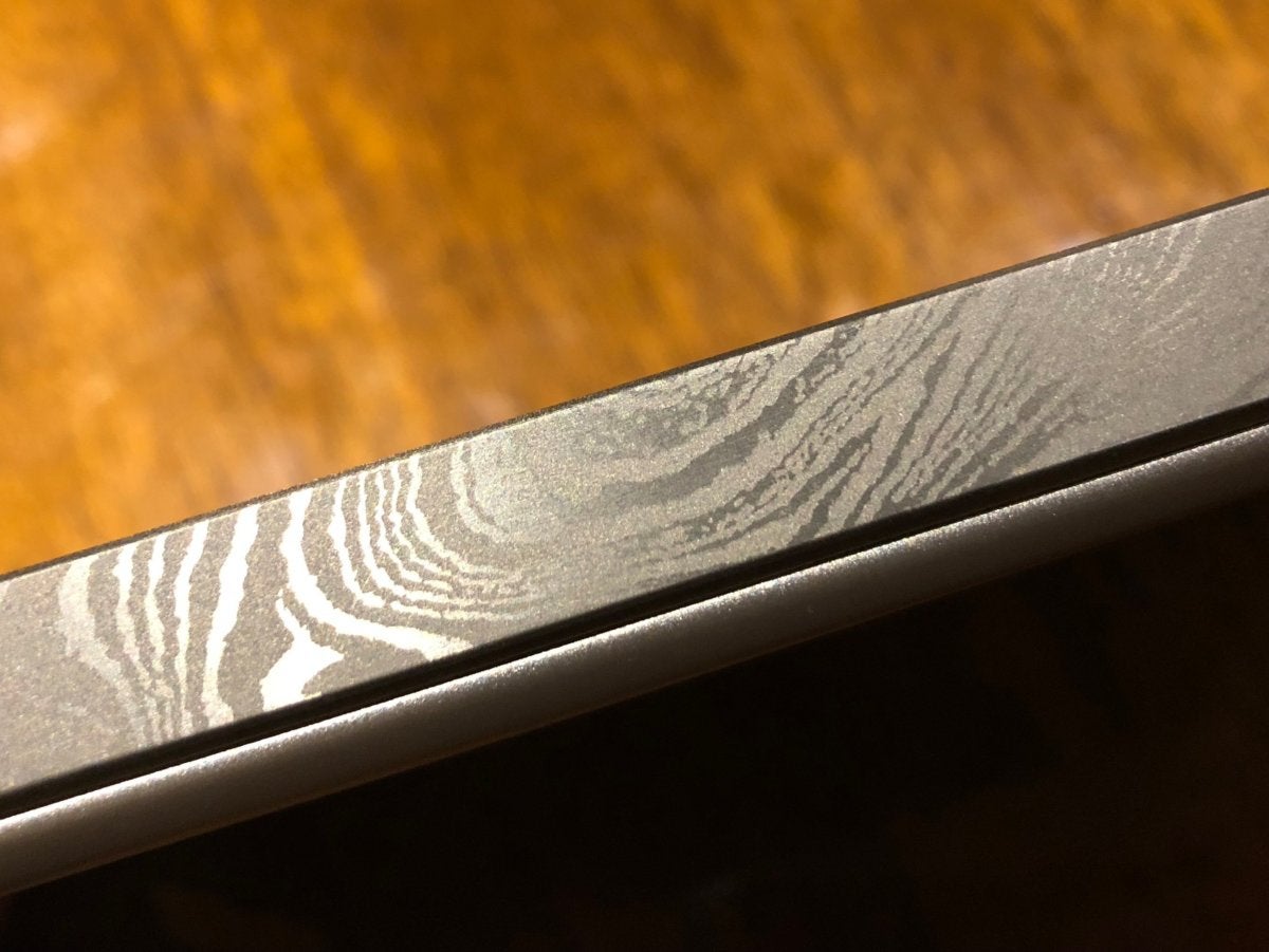 hp damascus etching