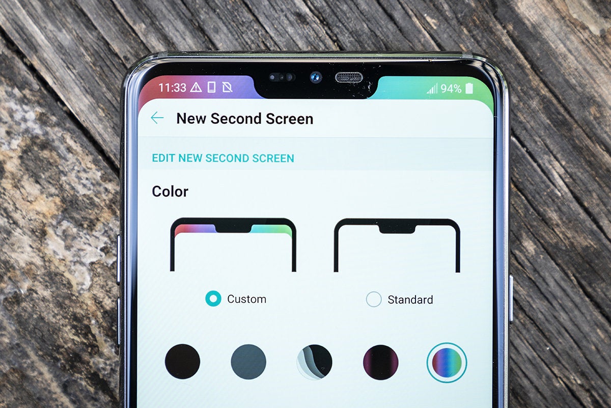 lg g7 notch