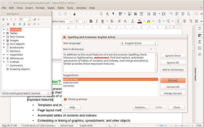 libreoffice writer