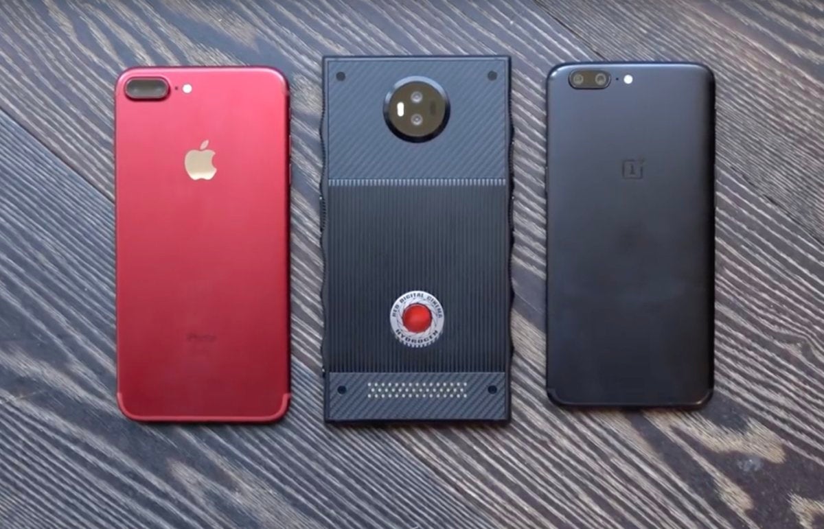red hydrogen one compare