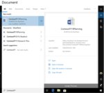 Microsoft Windows 10 Redstone 5 search previews