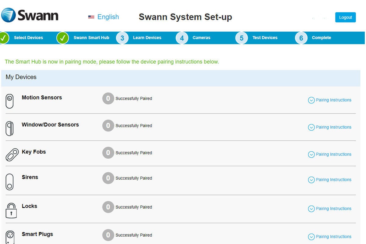 swann web browser ui