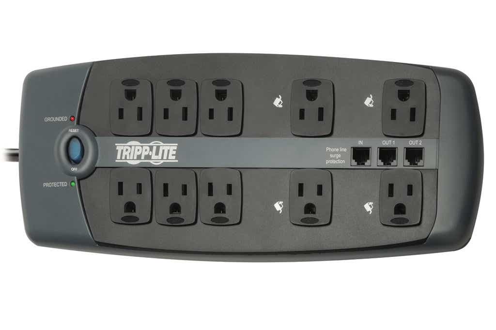 Tripp Lite TLP1008TEL Surge Protector
