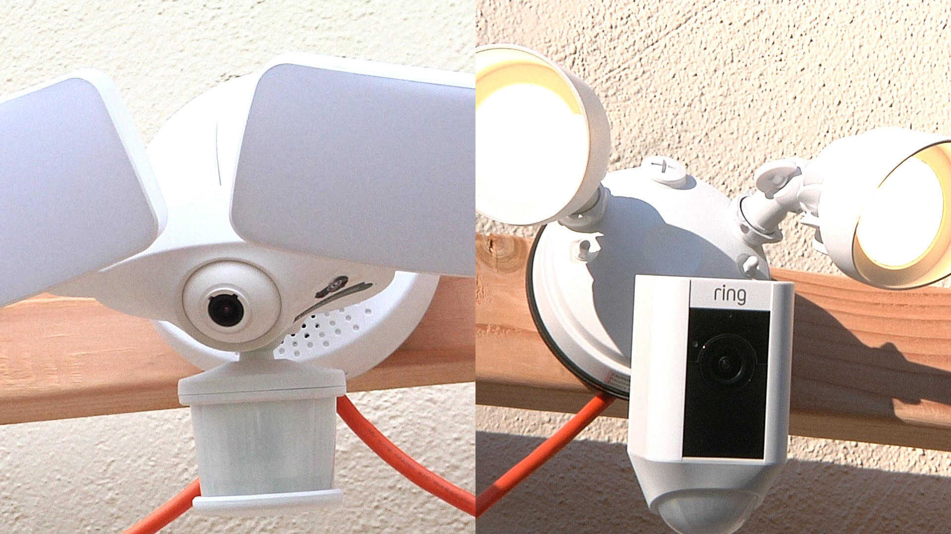 ring floodlight with camera