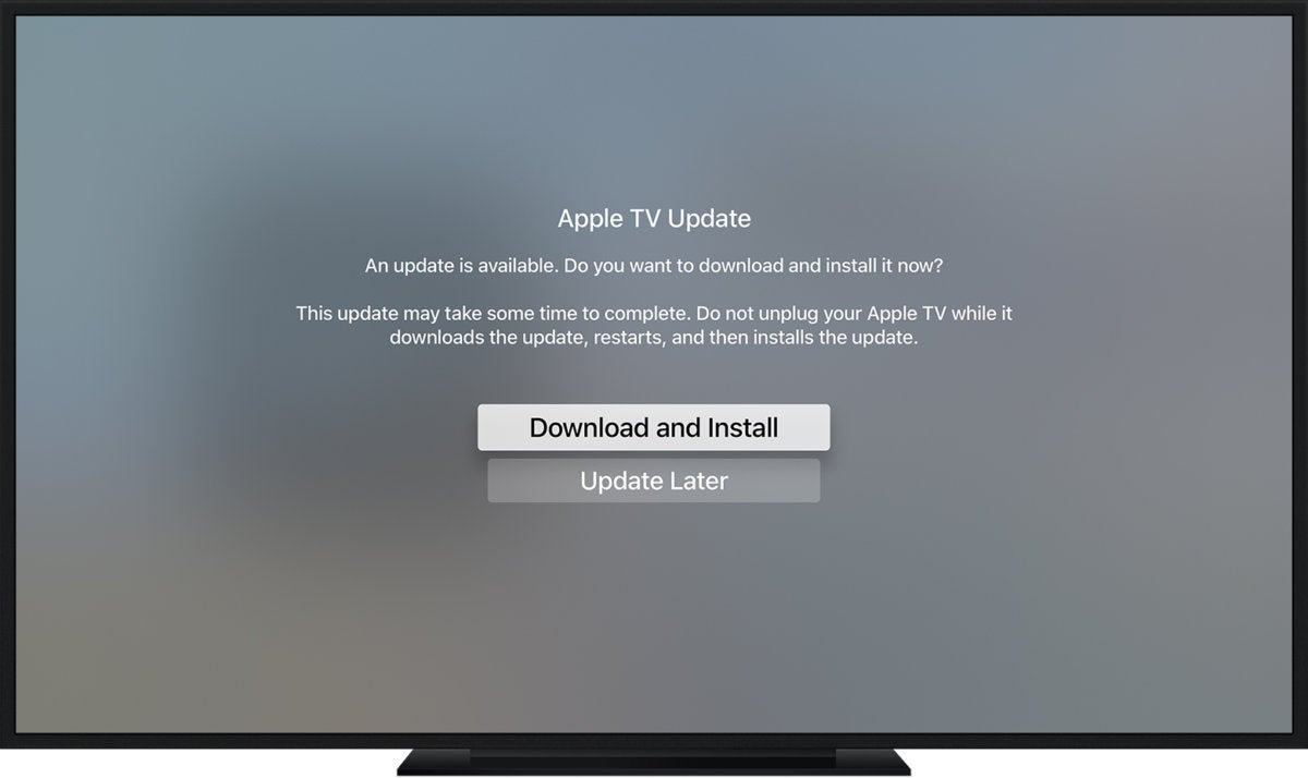 tvos11 settings system software updates update software
