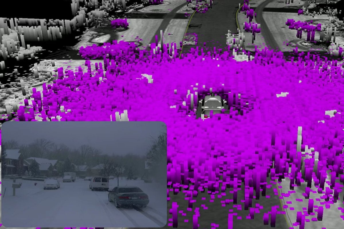 waymo self driving car google io 2018 weather snow data noise2