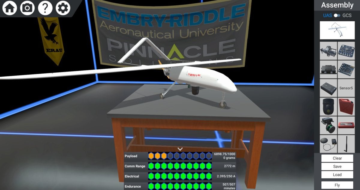 Embry-Riddle Aeronautical University Aerial Robotics Virtual Lab