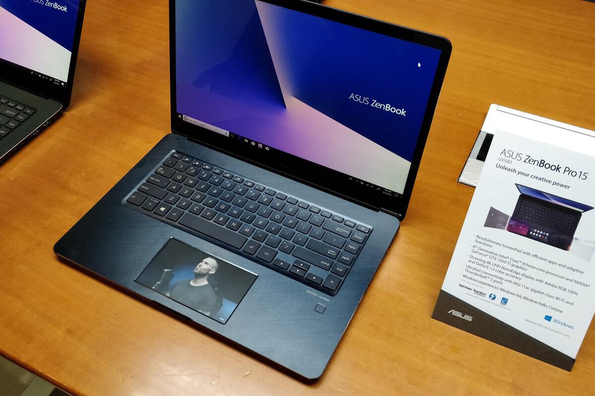 Asus zenbook отключить screenpad