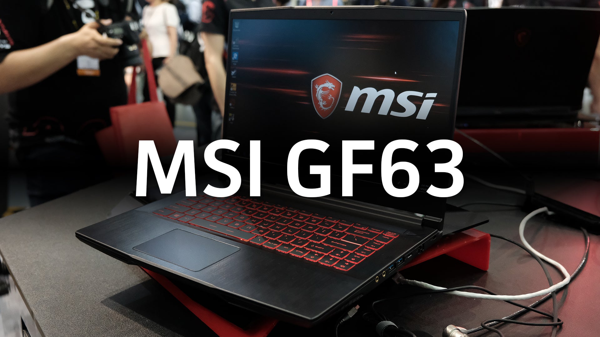 MSI GF63 A gaming laptop that won't break the bank IDG.TV