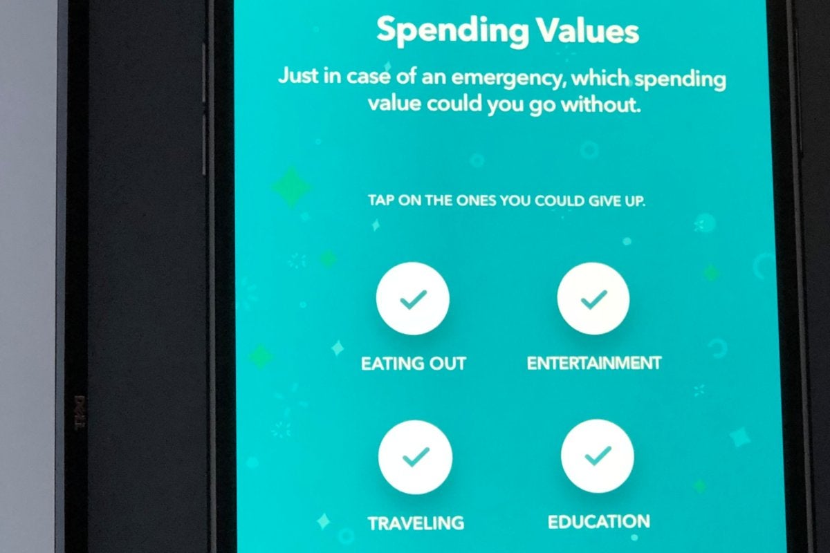 fintech intuit innovation lab shield app spending values