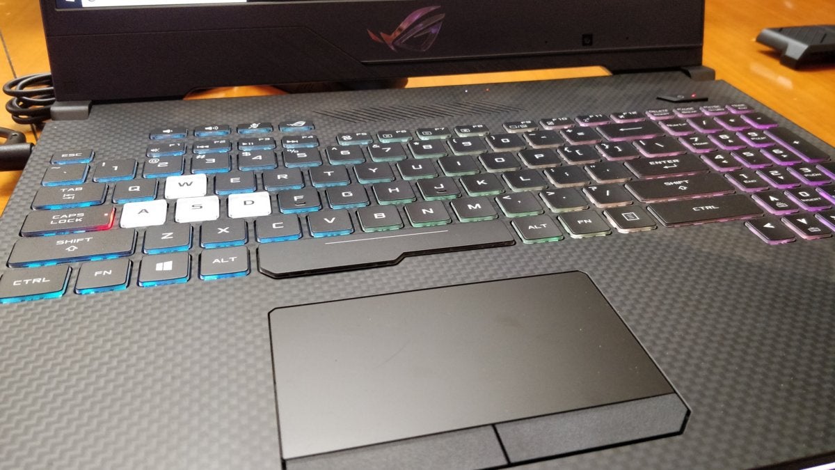 rog strix scar ii keyboard