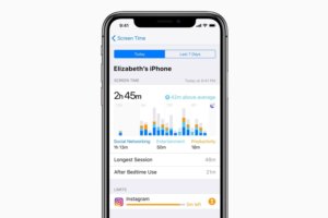 ios12 screen time report