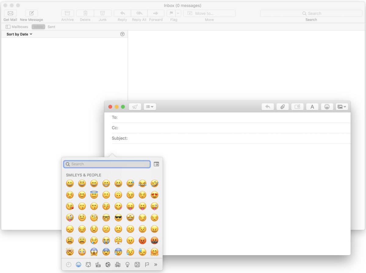 macos mojave add emoji