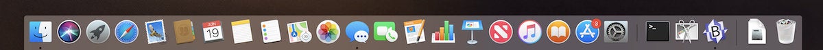 macos mojave new dock