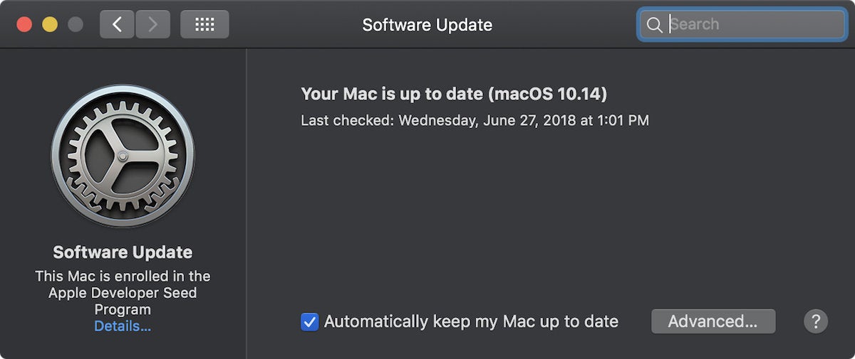 Download latest macos update