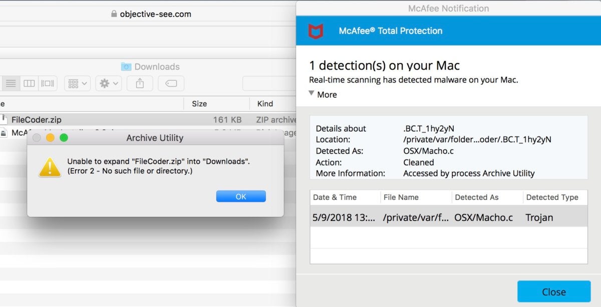 free antivirus for mac mcafee