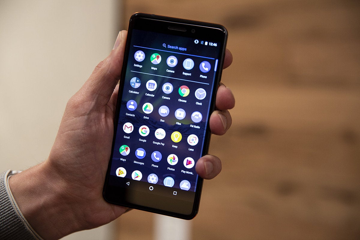 nokia 6.1 app drawer