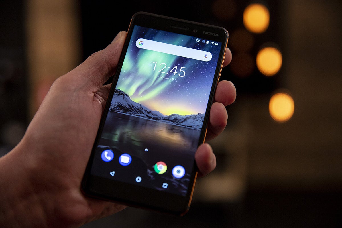 nokia 6.1 home screen