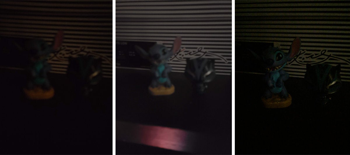 oneplus 6 camera compare dark