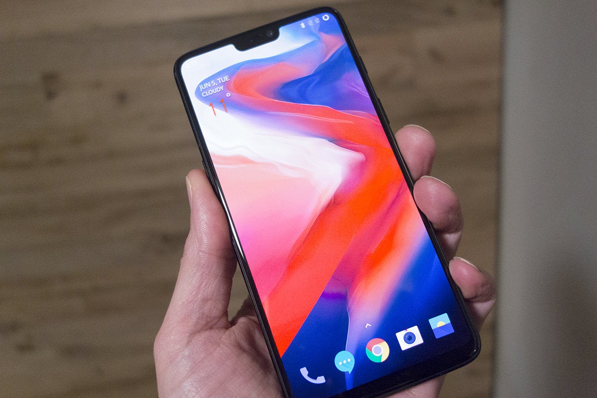 oneplus 6 front