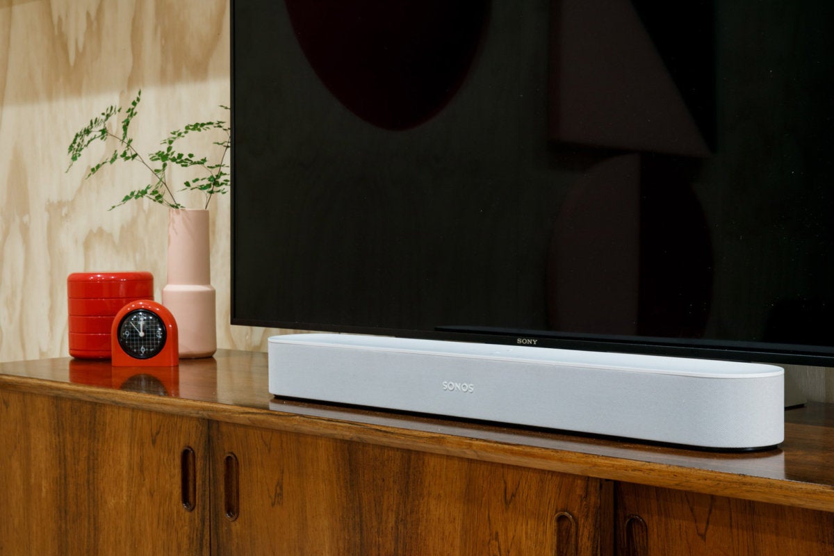 The Sonos Beam Smart Soundbar Will Support Amazons Alexa And Apples