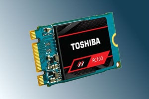 toshiba rc100 nvme ssd primary