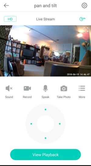 wyze cam pan home