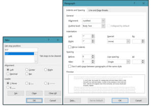 04 format paragraph menus are used to define paragraph attributes spacing indents justification tabs