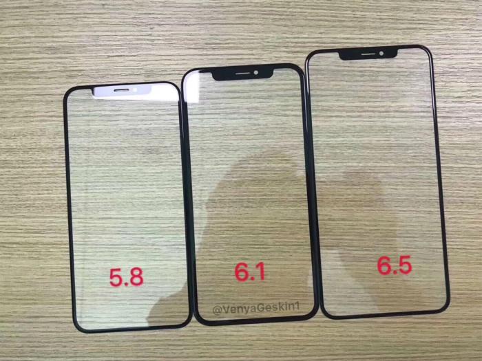 2018 iphone front panel leak