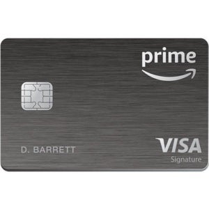 does amazon prime come with amazon credit card