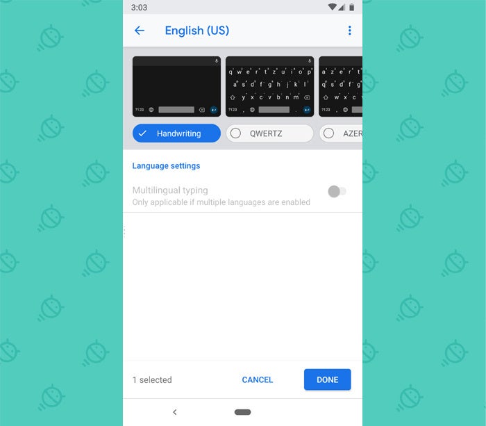 iphone keyboard shortcuts for android