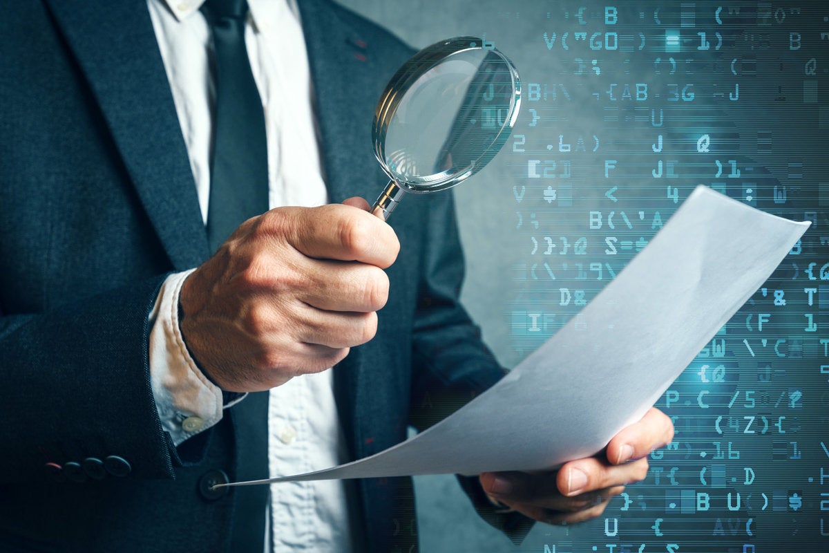 audit binary compliance magnifying glass investigate