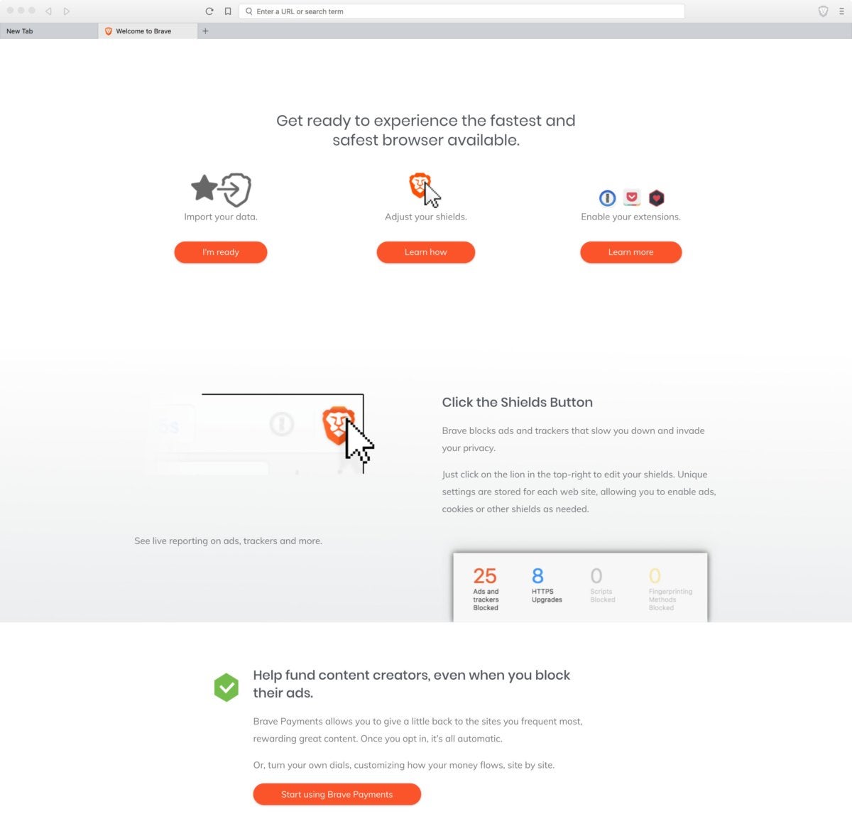 Brave web browser for mac