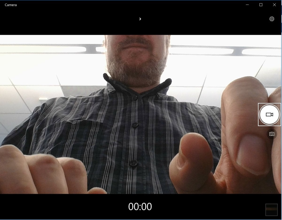 Huawei Matebook X Pro camera capture obscured