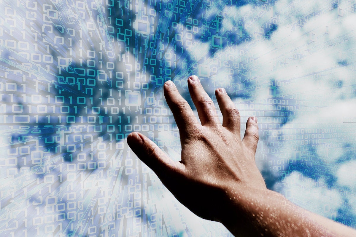 cloud hand touch create access secure clouds reach tech job certification