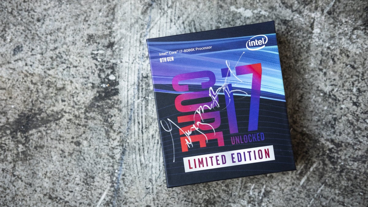core i7 8086k signed
