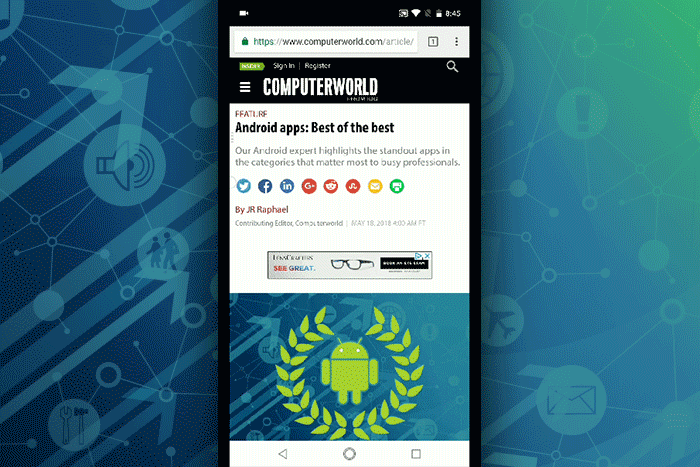 Computerworld > Android efficiency apps > Pop-up widget
