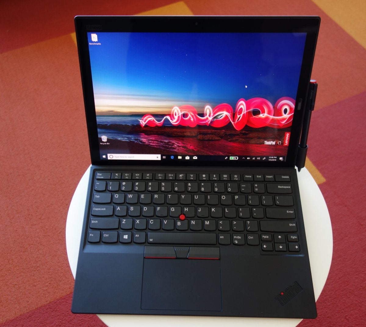 Lenovo ThinkPad X1 tablet top
