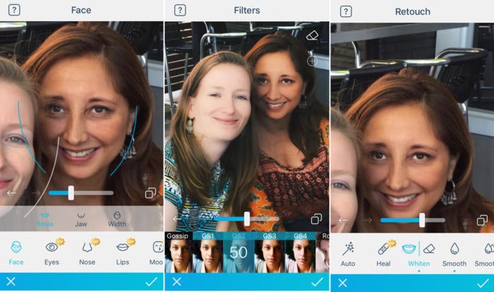 apps like facetune reshape