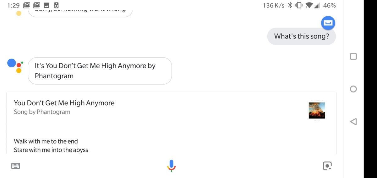 Google Assistant identify songs