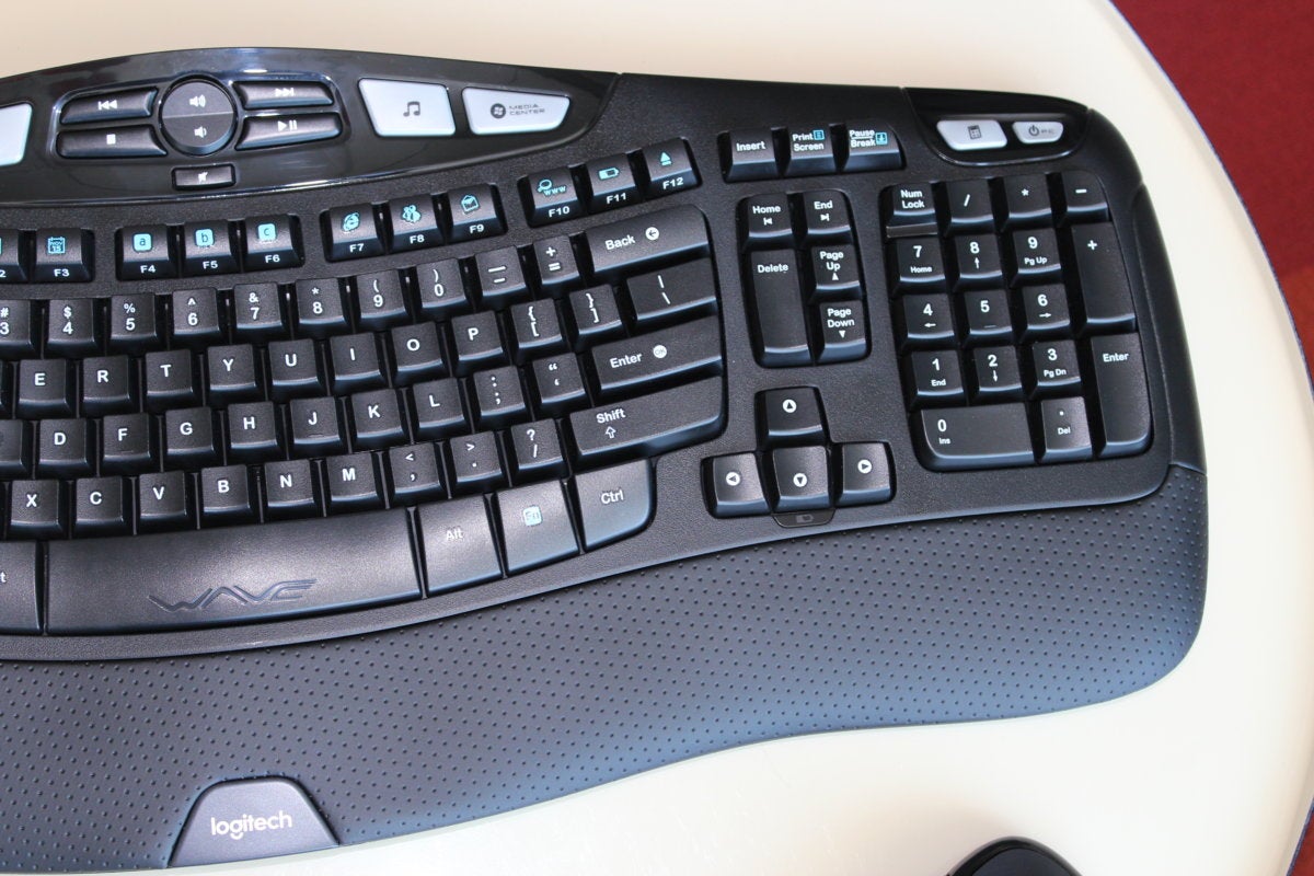 Logitech Wireless Keyboard K350 review: This ergonomic keyboard better keys | PCWorld