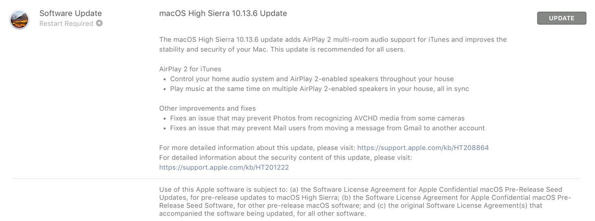 macos update 10136