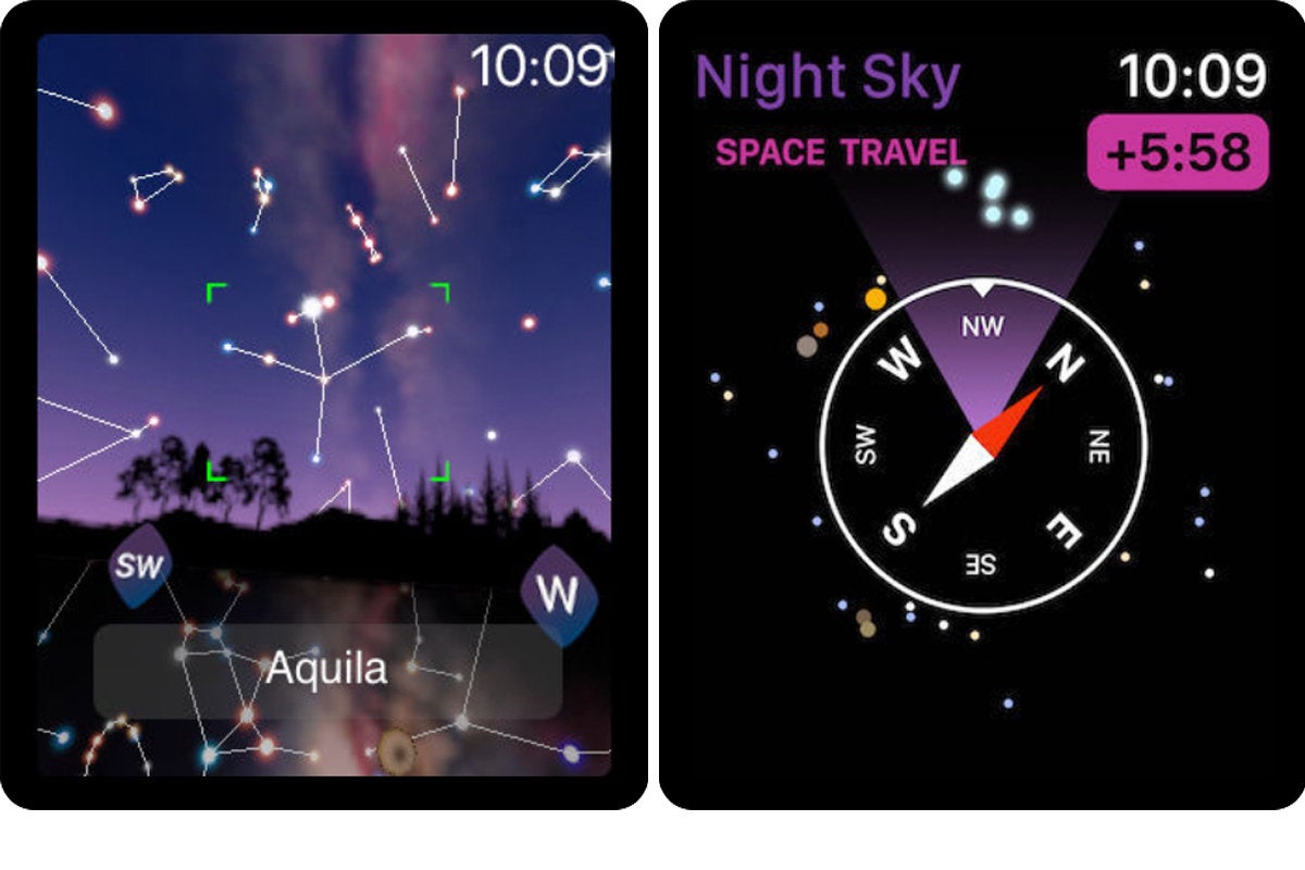 night sky apple watch