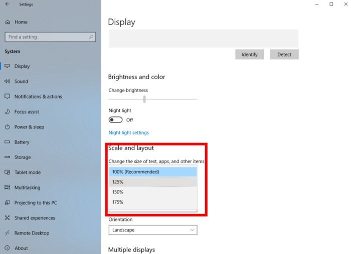 Use Windows 10's individual display scaling to perfect your multi