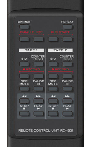 Tascam 202 MK7 Pletina de cassette doble