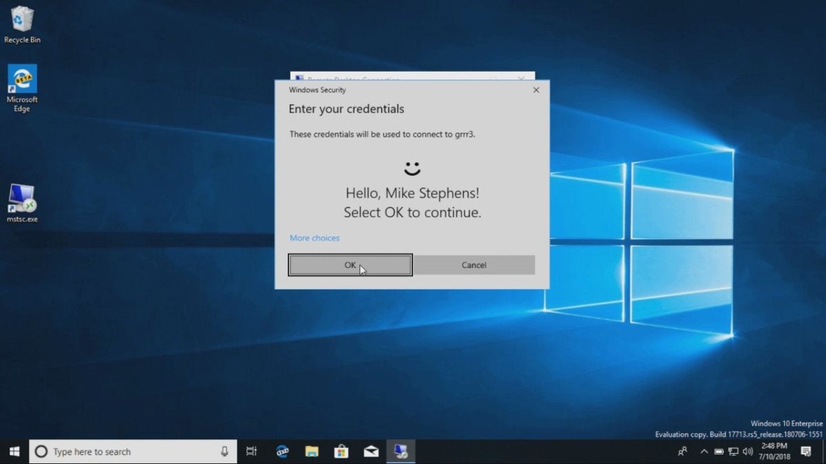 Microsoft windows hellp rdp
